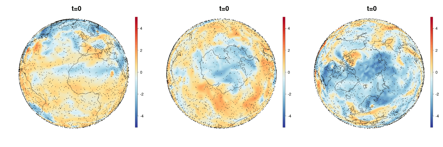 AOD kriging prediction.