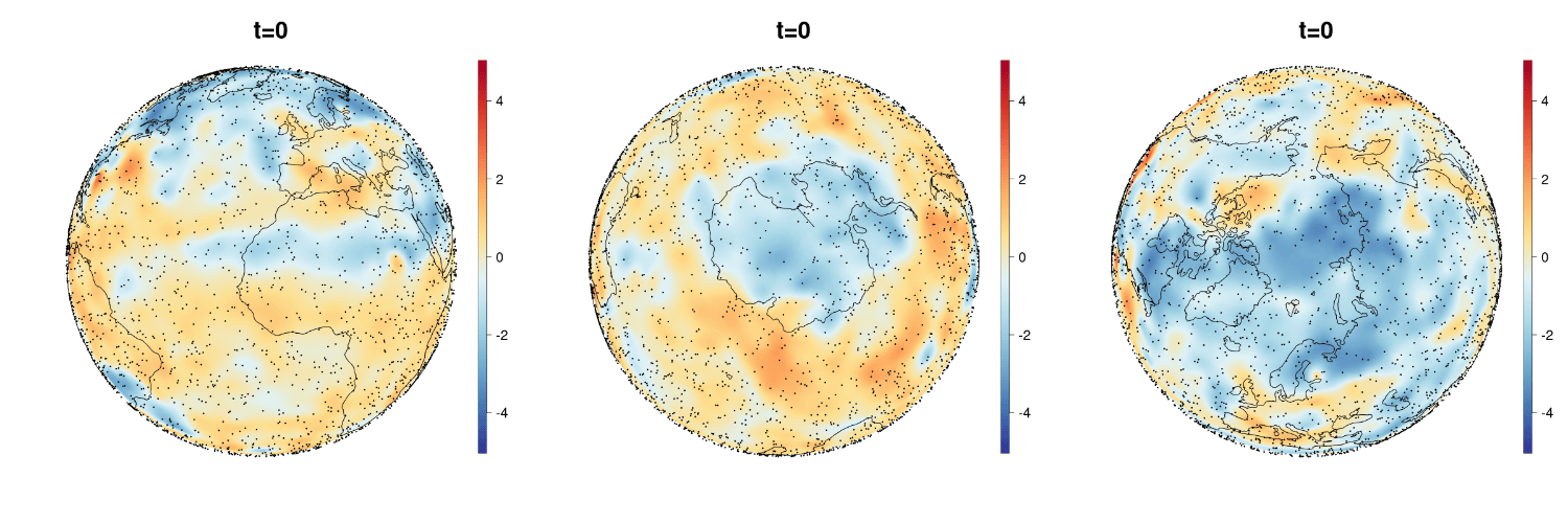 AOD kriging prediction.